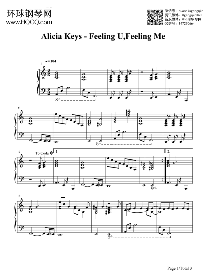 Feeling U Feeling Me-Alicia Keys